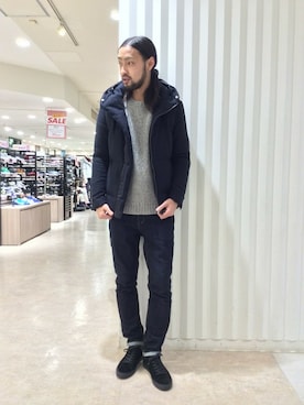 bunsanさん（メンズ・178cm）の冬コーディネート