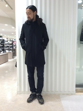 bunsanさん（メンズ・178cm）の冬コーディネート