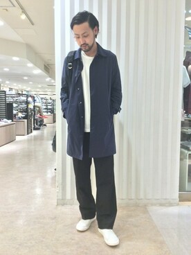 「春コート」｜bunsanさん（メンズ・178cm）の春コーディネート