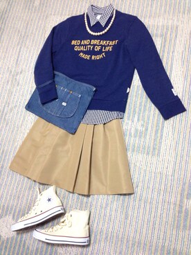 n★pさん（レディース・166cm）の春コーディネート