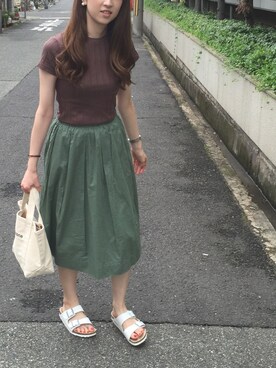 n★pさん（レディース・167cm）の夏コーディネート