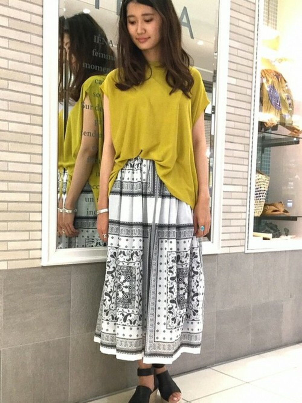 IENA - IENA 未使用 シルクフレアボートネックノースリーブプルオーバー 20160525181511608_500.jpg