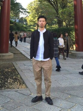 「josephhomme」｜Takeruさん（メンズ・179cm）の秋コーディネート