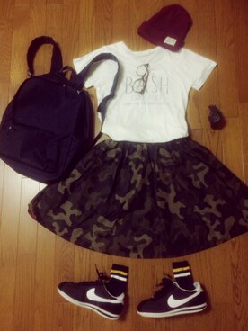 「G-SHOCK」｜Har*さん（レディース・158cm）の夏コーディネート