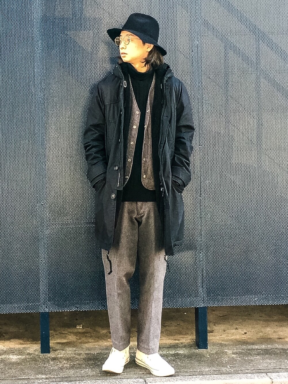 RUDE GALLERY - ダウンベスト RUDE GALLERY BLACK REBELのベストを使った人気ファッション