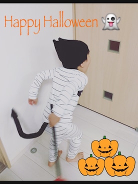 「Trick or Treat」｜Mi-chaan○さん（キッズ・110cm）の秋コーディネート