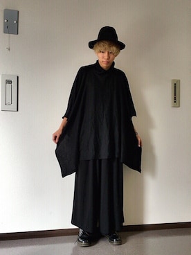 「ハイネックトップス」｜naokiさん（メンズ・172cm）の秋コーディネート