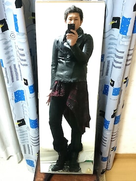 「Buffalo Bobs（バッファローボブズ）のアイテム（ジャケット/アウター）」を使った、HIROKIさん（メンズ・179cm・20代）の秋コーディネート
