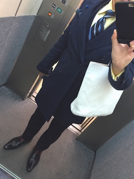 「イエローシャツ」｜エースさん（メンズ・170cm）の春コーディネート
