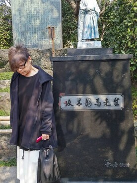 「坂本龍馬」｜小麦さん（レディース・153cm）の春コーディネート