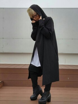 「ALBINO（アルビーノ）のアイテム（ワンピース/ドレス）」を使った、小麦さん（レディース・153cm）の春コーディネート