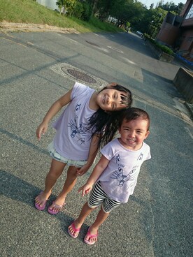 kankoさん(キッズ・110cm)の夏コーディネート