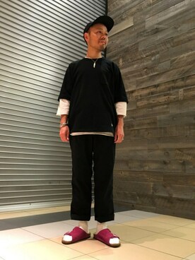 Yuta Okazakiさん(メンズ・165cm)の夏コーディネート