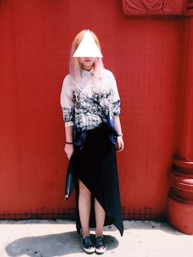 「wearsg」｜「アイテム（アナログ腕時計）」を使った、Eden.lさん（レディース・158cm）の冬コーディネート