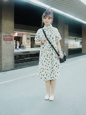 「wearsg」｜「アイテム（ショルダーバッグ）」を使った、Eden.lさん（レディース・158cm）の夏コーディネート