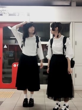 「ohotoro」｜「アイテム（ワンピース/ドレス）」を使った、공 ( gon ）さん（レディース・159cm）の夏コーディネート