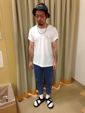 金城直輝さん（メンズ・170cm）の夏コーディネート