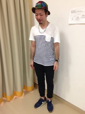 金城直輝さん（メンズ・170cm）の夏コーディネート