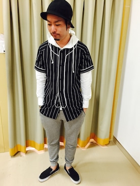 金城直輝さん(メンズ・170cm)の春コーディネート