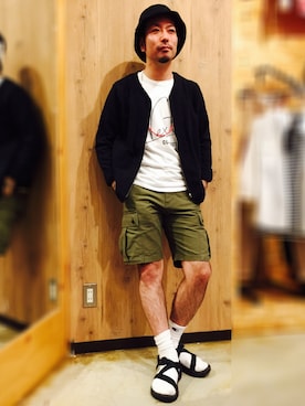 金城直輝さん(メンズ・170cm)の春コーディネート