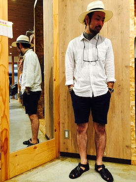 金城直輝さん(メンズ・170cm)の夏コーディネート
