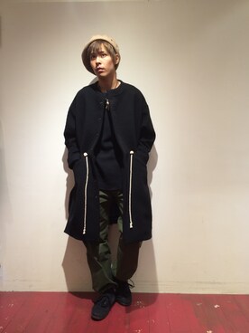 「JULIAN DAVID（ジュリアン デイヴィッド）のアイテム」を使った、ゆうたさん（メンズ・170cm）の秋コーディネート