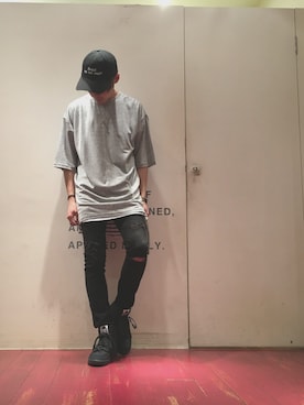 「HL（エイチエル）のアイテム」を使った、ゆうたさん（メンズ・170cm）の夏コーディネート