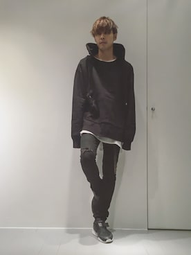 「HL（エイチエル）のアイテム」を使った、ゆうたさん（メンズ・170cm）の秋コーディネート