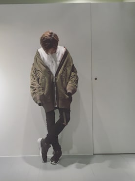 「HL（エイチエル）のアイテム」を使った、ゆうたさん（メンズ・170cm）の秋コーディネート