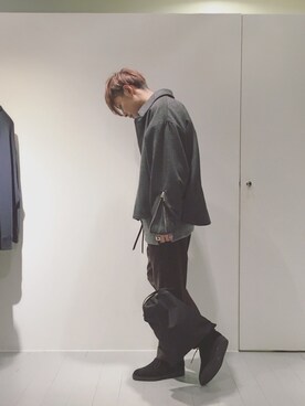 ゆうたさん（メンズ・170cm）の冬コーディネート