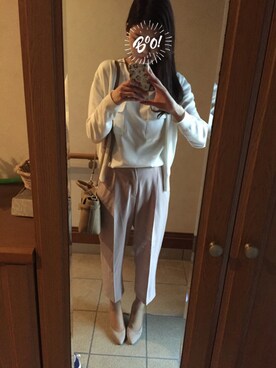 「SFW（エスエフダブリュー）のアイテム（パンプス）」を使った、mh♡さん（レディース・164cm）の春コーディネート