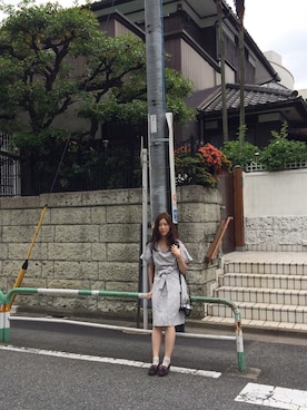 「sneeuw（スニュウ）のアイテム（ワンピース/ドレス）」を使った、jeongwonさん（レディース・163cm）の夏コーディネート