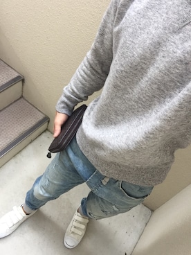 「ジャックパーセル」｜「アイテム（財布/小物）」を使った、じさん（メンズ・166cm）の春コーディネート