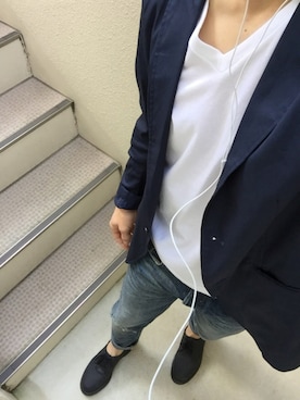 じさん(メンズ・166cm)の春コーディネート