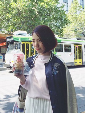 kumaさん（レディース・158cm）の秋コーディネート