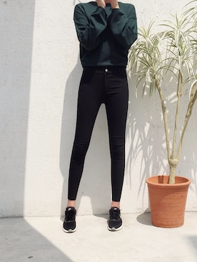 「FLYMODEL（フライモデル）のアイテム」を使った、FLYMODELさん（レディース・168cm）の秋コーディネート