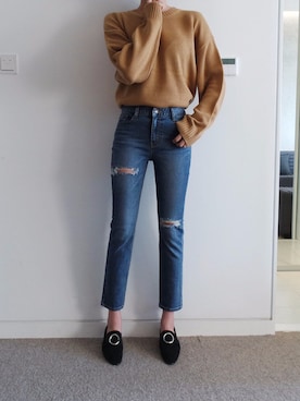 「FLYMODEL（フライモデル）のアイテム」を使った、FLYMODELさん（レディース・167cm）の秋コーディネート