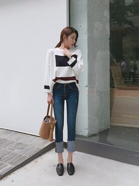 「FLYMODEL」｜FLYMODELさん（レディース・167cm）の秋コーディネート