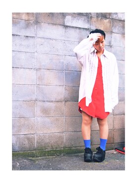 「厚底」｜カオル ( K/O/R. )さん（レディース・156cm）の春コーディネート