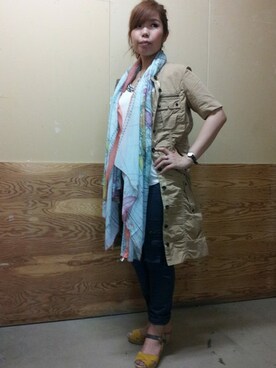 kinukaさん(レディース・157cm)の春コーディネート