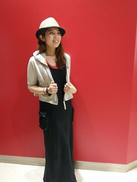 kinukaさん（レディース・157cm）の夏コーディネート