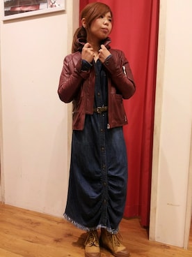 kinukaさん(レディース・157cm)の秋コーディネート