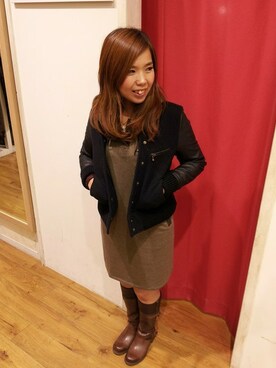 kinukaさん(レディース・157cm)の秋コーディネート