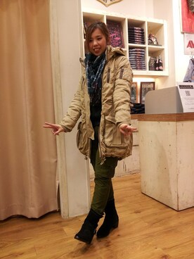 kinukaさん（レディース・157cm）の秋コーディネート