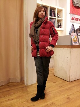 kinukaさん（レディース・157cm）の秋コーディネート