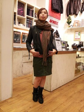 kinukaさん(レディース・157cm)の冬コーディネート