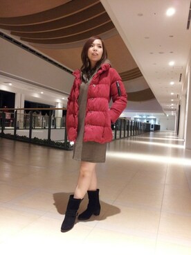 kinukaさん(レディース・157cm)の冬コーディネート