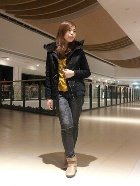 kinukaさん(レディース・157cm)の冬コーディネート