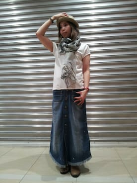 kinukaさん（レディース・157cm）の春コーディネート