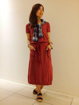 kinukaさん（レディース・157cm）の夏コーディネート